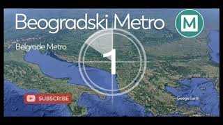 Pllan beogradskog metro(izgradnja od novembra 2021 do novembra 2025)