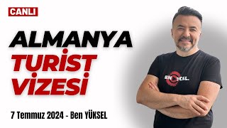 🔴 ALMANYA'DAN KOLAY TURİST VİZESİ ALMANIN KOŞULLARI NELER? @benyuxel