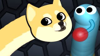 Slither.io - The Cutest DOGE Snake - Slitherio Epic Plays