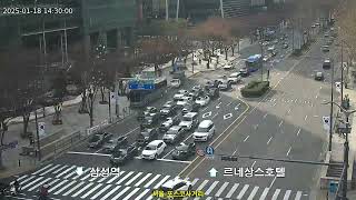 [교통상황] 서울-포스코사거리 / 2025-01-18(토요일), CCTV Record Cam #0118