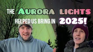 WARM ALASKA WINTER// AURORA Lights// BALD EAGLE Hangout Spot!