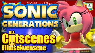 Alle Filmsekvensene i Sonic Generations (2024) | All Cutscenes in Sonic Generations (2024)