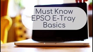 Must Know EPSO E-Tray Exercise Basics