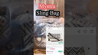 Sling Bag from Myntra || Comment for Link #fashion #myntra #shorts