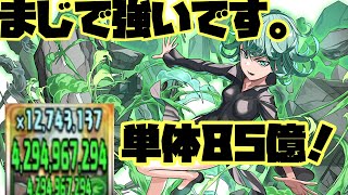 タツマキが強すぎた…単体85億！サポート枠なのにこんな火力が出るのは強すぎ！神秘の次元、ノーチラス、クリスマスメノア、タツマキ、ヴァルキリー#龍族拼圖 #puzzle \u0026dragons #퍼즐앤드래곤