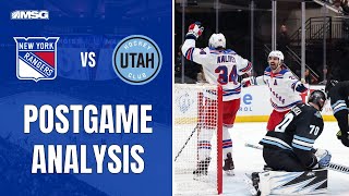 Rangers Comeback In Utah Kreider Scores Game Winner | New York Rangers