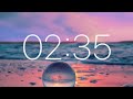 5 minute timer relaxing music with ocean waves