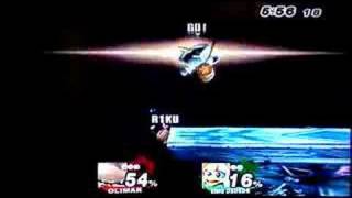 Moon (Dedede) vs R1ku (Olimar) 1