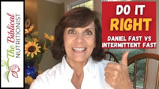 How To Do A Fast And Succeed - Q&A 66: Daniel Fast Vs Intermittent Fast
