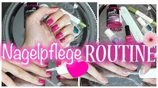 Nagelpflege ROUTINE für BRÜCHIGE NÄGEL ♡