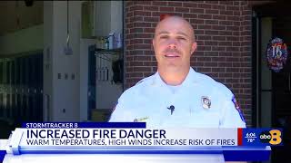 Increased risk of fire danger: Red Flag Warning in effect for Central Virginia