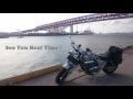 honda v twin magna motovlog 060　針テラス帰路と故障