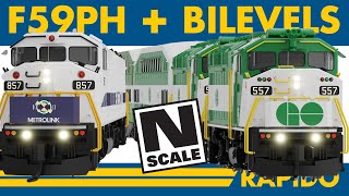 This is the Way...to N Scale Commuter Train Awesomeness!