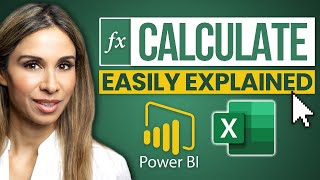 DAX CALCULATE Function Made Easy to Understand (just one word)