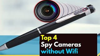 Top 4 Spy Cameras without Wifi to Buy in 2023