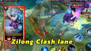 Ternyata Enakkk.. Gameplay zilong Clash lane - Honor of Kings #17