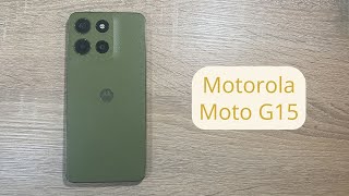 Unboxing - Motorola Moto G15