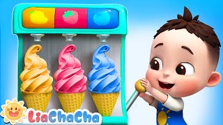 Ice Cream Song | LiaChaCha Nursery Rhymes & Baby Songs