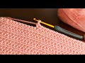 Easy Crochet Baby Blanket Knitting  For Beginners... Çok Kolay Gösterişli Tığ İşi Örgü Modeli...