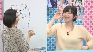 絵描き歌　M・A・Oさんと茅野愛衣さんのイラストがとんでもないことに