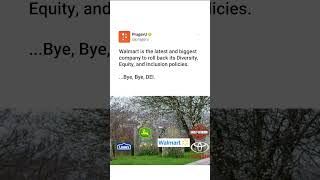 Walmart Rolls Back DEI Programs. End DEI at link in bio.