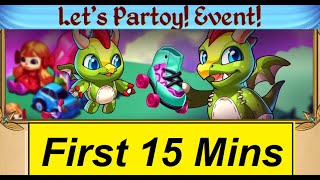 Let's Partoy Event - First 15 Minutes - Merge Dragons iOS Android PC Gameplay