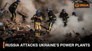 Russia attacks Ukraine's Power Plants | DD India Live
