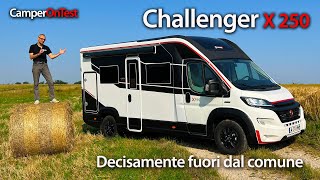 Challenger X250: un semintegrale fuori dal comune, compatto, ma con spazi interni ampi e flessibili