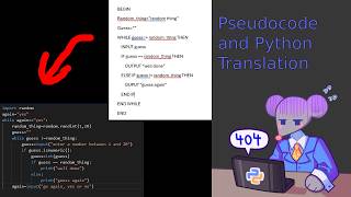 Pseudocode And Python Translation