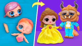 Never Too Old for Dolls! 10 Beauty and the Beast LOL Surprise DIYs