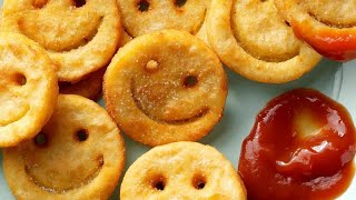 Homemade Potato Smileys | Emoji Fries | Kids Snack | By Rehana’s Kitchenette |