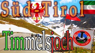 Italie - Autriche : passage du col du Timmelsjoch (Passo del Rombo) - trajet complet