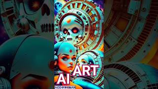 AI ART.   #art #ai #midjourney #nft #opensea #cyberpunk