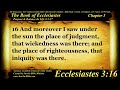 bible book 21 ecclesiastes chapter 3 the holy bible kjv read along audio video text