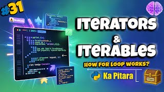 Looping Internals in Python β Iterator vs Iterable π #31 || Python ka Pitara || DeathCode