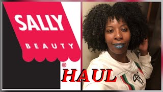 SALLY BEAUTY HAUL!! NATURAL CURLY HAIR
