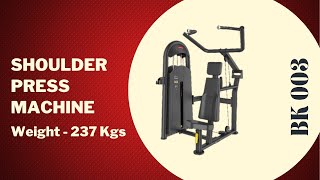 BK 003 Best Machine for shoulder Exercise Shoulder Press from Energie Fitness