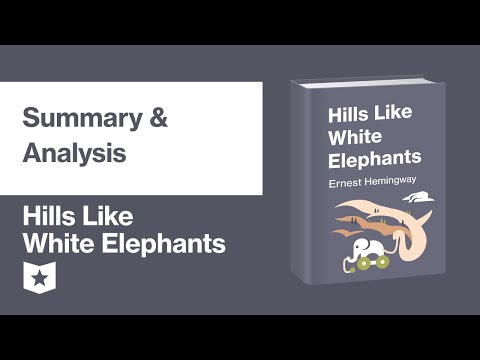 What year does Hills Like White Elephants take place?