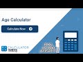 How to build an Age calculator using HTML CSS AND JAVASCRIPT    #webdevelopment #webdesign #htmlcss