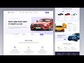 Build A Responsive Car Rental Website Using HTML CSS & JavaScript | With Source Code