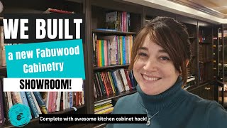 We Built a New Fabuwood Cabinetry Showroom!