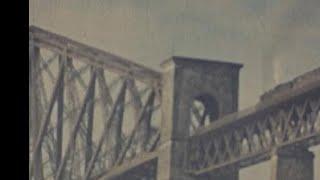 Forth Ferry and construction of the Forth Road Bridge, ~1962