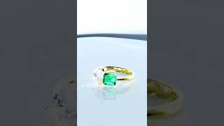 GIA Certified Natural Diamond - Bespoke Engagement Ring Designs ( Jade Plant in Golden Ring Setting)