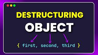 Learn Object Destructuring Before Your Next Interview