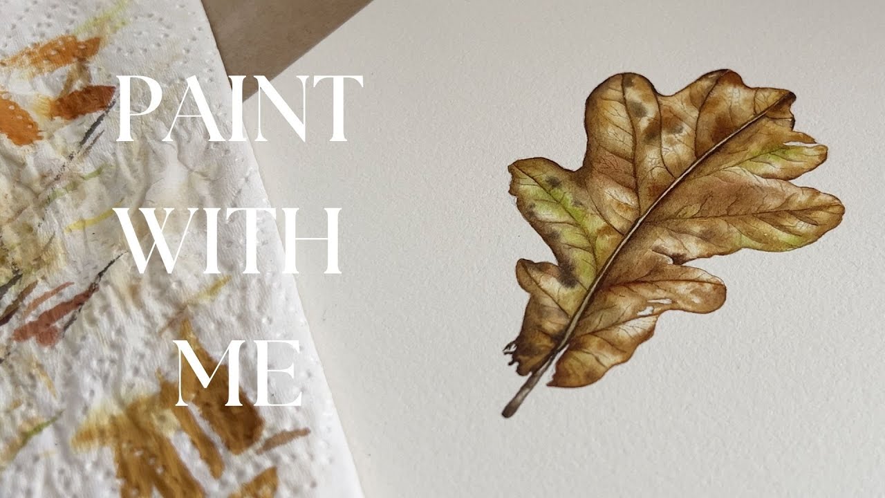 Watercolour Leaf Tutorial Botanical Illustration Youtube