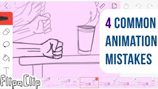 Flipaclip tutorial | Animate Smooth Motion - 4 Common Animation Mistakes