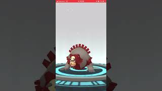 ポケモンGO ガチグマ　色違い進化