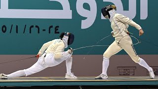 Women's Semifinal | Lucrezia Paulis vs. Nelli Differt | 24/25 Doha Epee GP