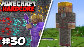 I Built A GIANT ORE STATUE Of ME in Minecraft 1.18 Hardcore (#30)