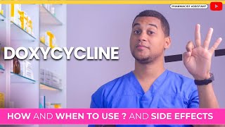 Doxycycline: How to Use It & 3 Common Side Effects